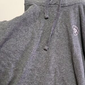 Ariat Charcoal and Light Gray Knit Top
